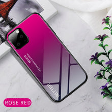 Load image into Gallery viewer, Glass Gradient iPhone Case.