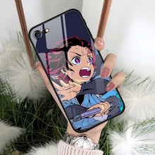 Load image into Gallery viewer, Demon Slayer / Kimetsu no Yaiba Tempered Phone Case