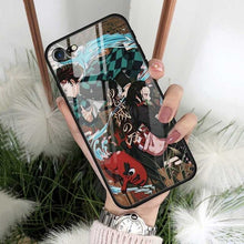 Load image into Gallery viewer, Demon Slayer / Kimetsu no Yaiba Tempered Phone Case