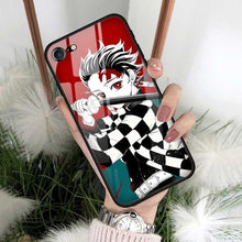 Load image into Gallery viewer, Demon Slayer / Kimetsu no Yaiba Tempered Phone Case