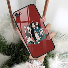 Load image into Gallery viewer, Demon Slayer / Kimetsu no Yaiba Tempered Phone Case
