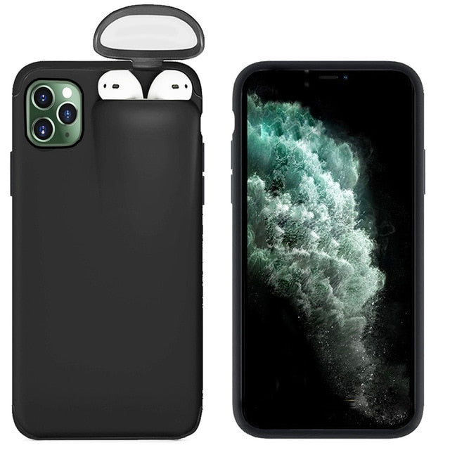 2-in-1 Protective Case for iPhone and AirPods